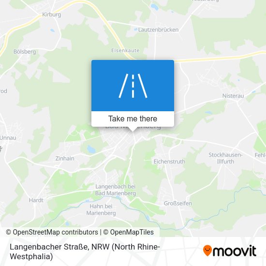 Langenbacher Straße map