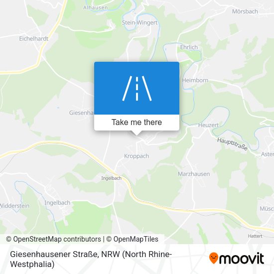 Giesenhausener Straße map