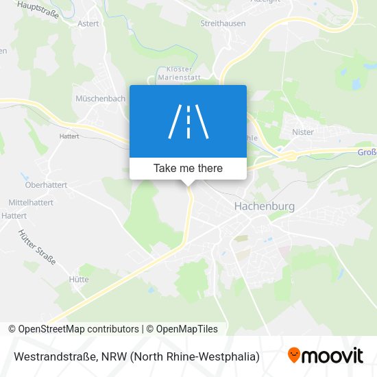 Westrandstraße map