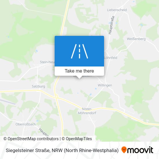 Siegelsteiner Straße map