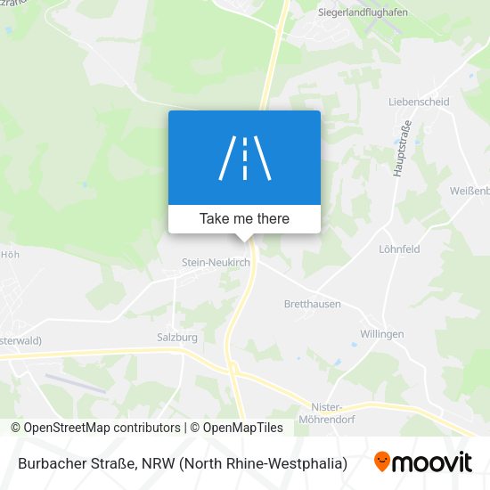 Burbacher Straße map