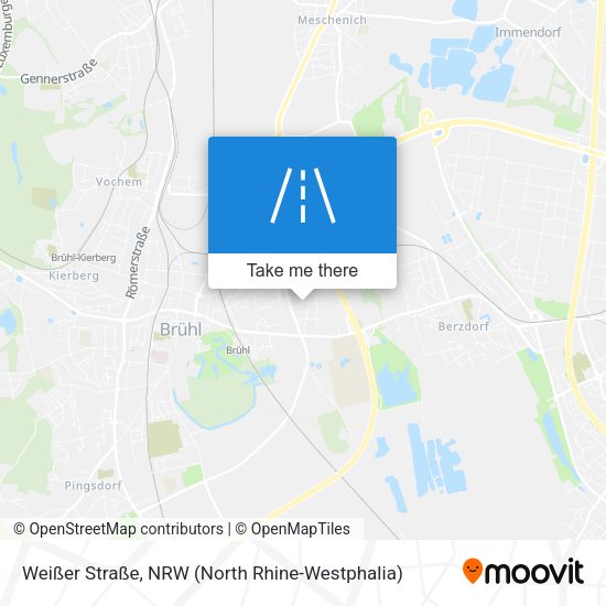 Weißer Straße map