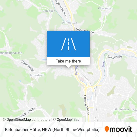 Birlenbacher Hütte map