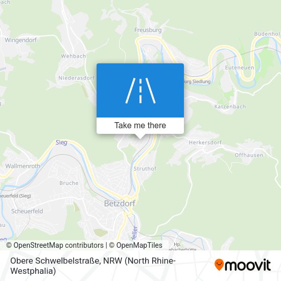 Obere Schwelbelstraße map