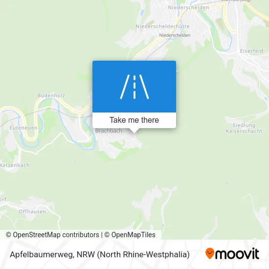 Карта Apfelbaumerweg