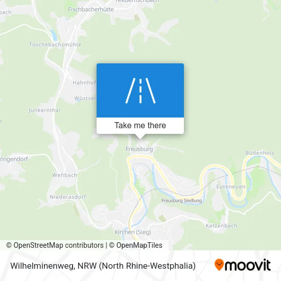 Карта Wilhelminenweg