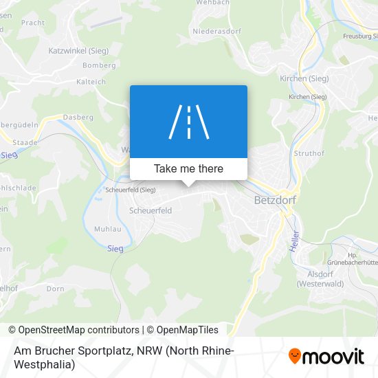 Am Brucher Sportplatz map