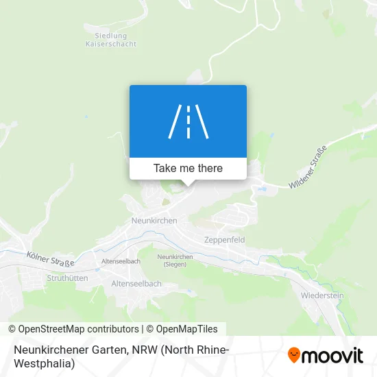 Neunkirchener Garten map