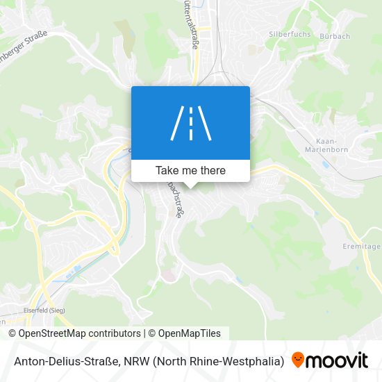 Anton-Delius-Straße map