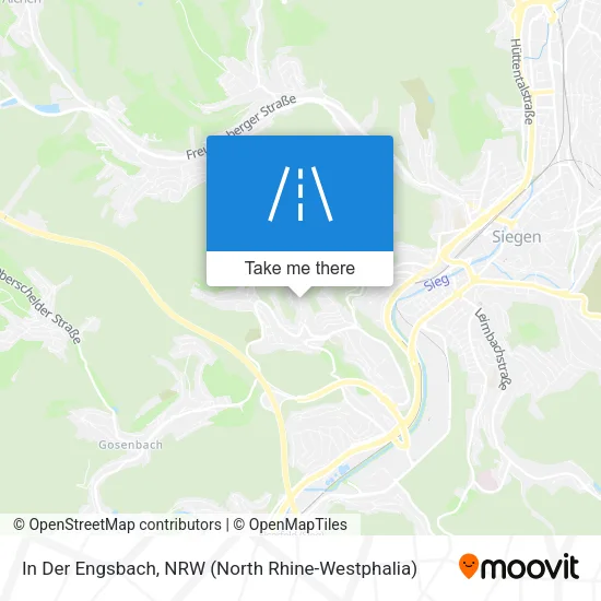 Карта In Der Engsbach