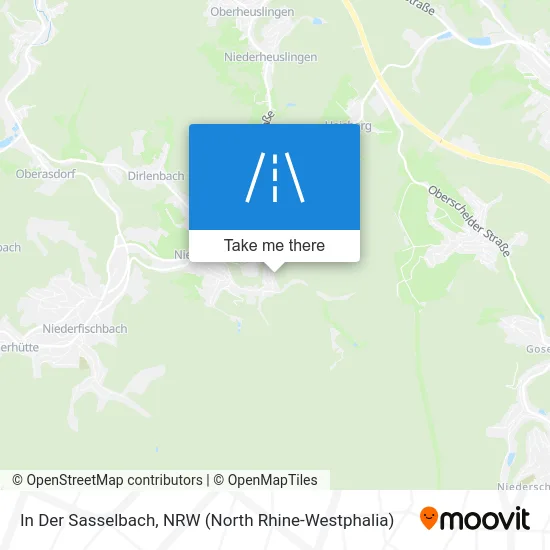 In Der Sasselbach map