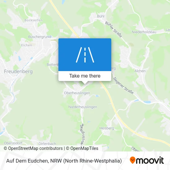Карта Auf Dem Eudchen