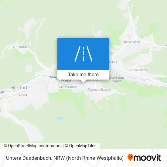 Untere Daadenbach map