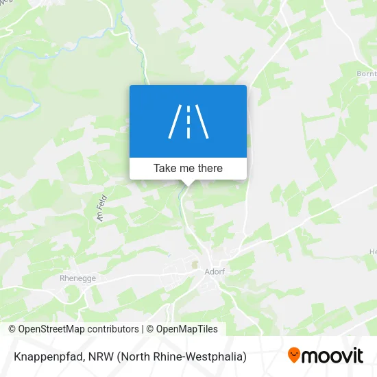 Карта Knappenpfad