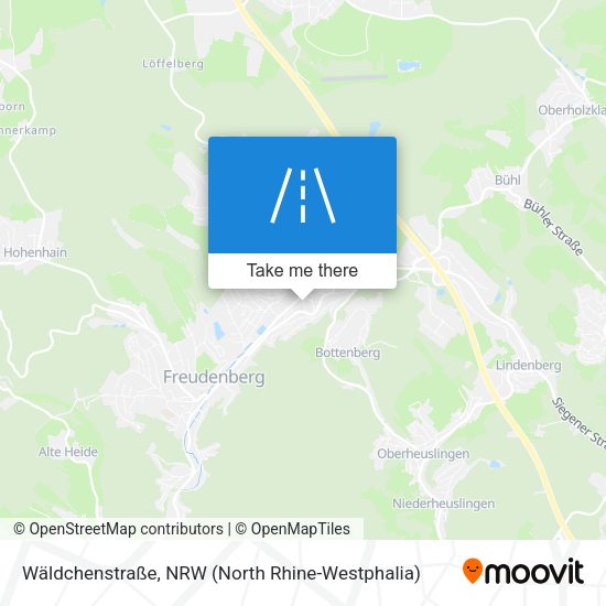 Wäldchenstraße map