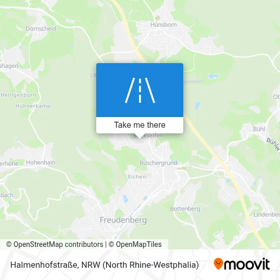 Halmenhofstraße map