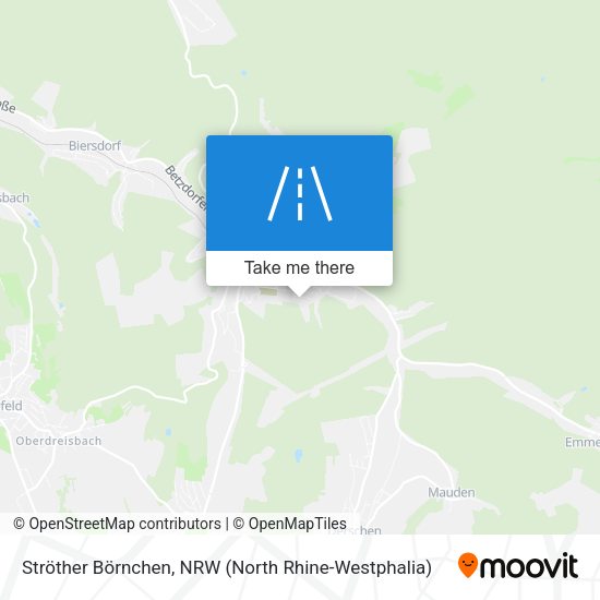 Ströther Börnchen map
