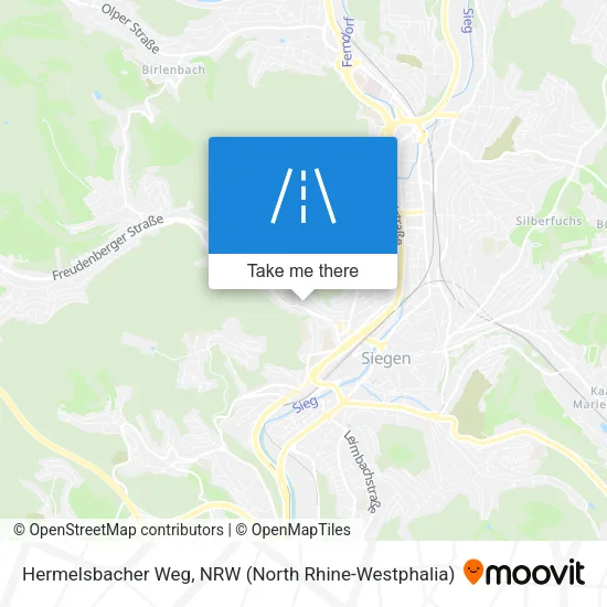 Карта Hermelsbacher Weg