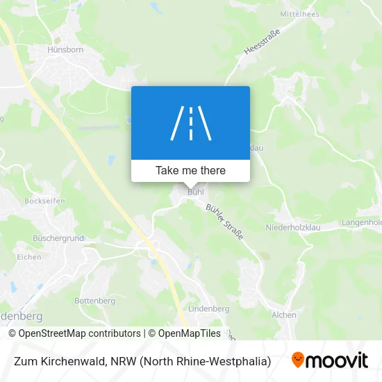 Карта Zum Kirchenwald