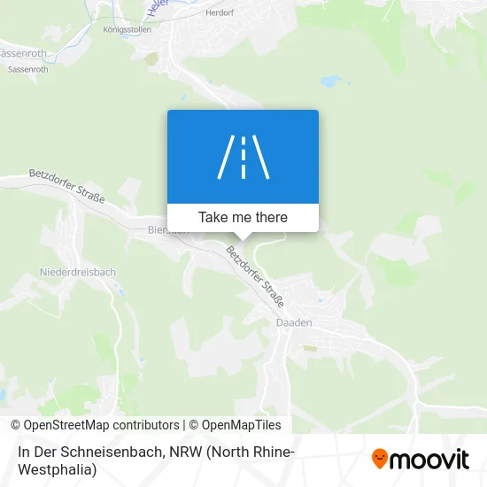 In Der Schneisenbach map