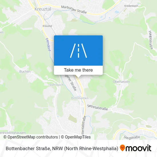 Bottenbacher Straße map