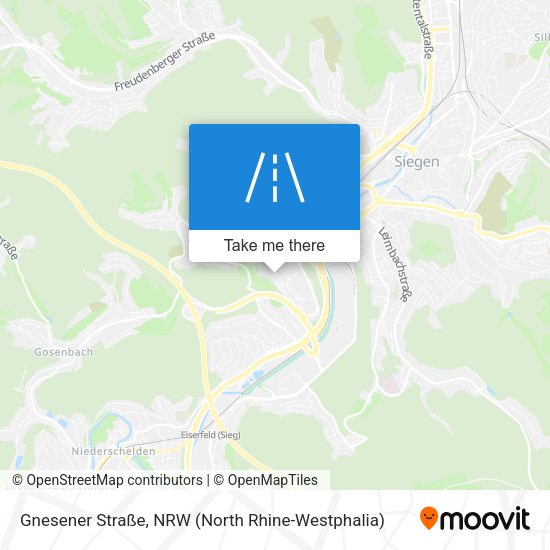 Gnesener Straße map