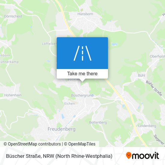 Büscher Straße map