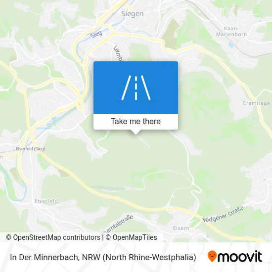 In Der Minnerbach map