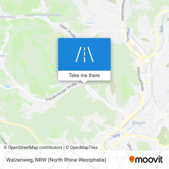 Карта Walzenweg