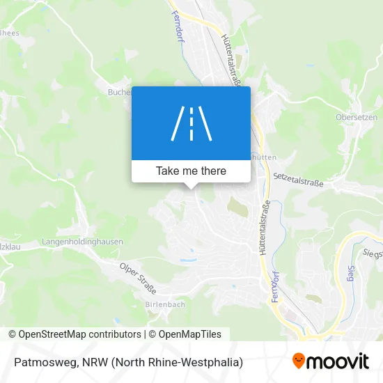 Карта Patmosweg