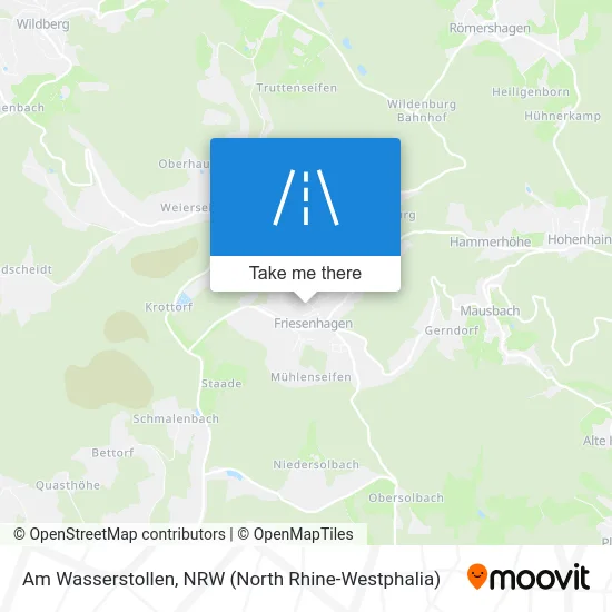 Am Wasserstollen map