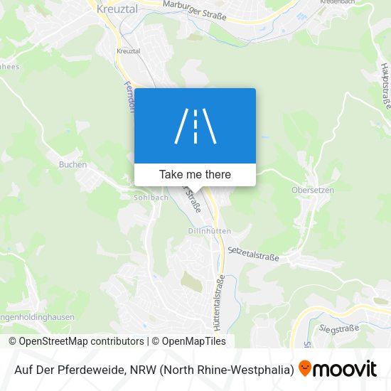 Auf Der Pferdeweide map