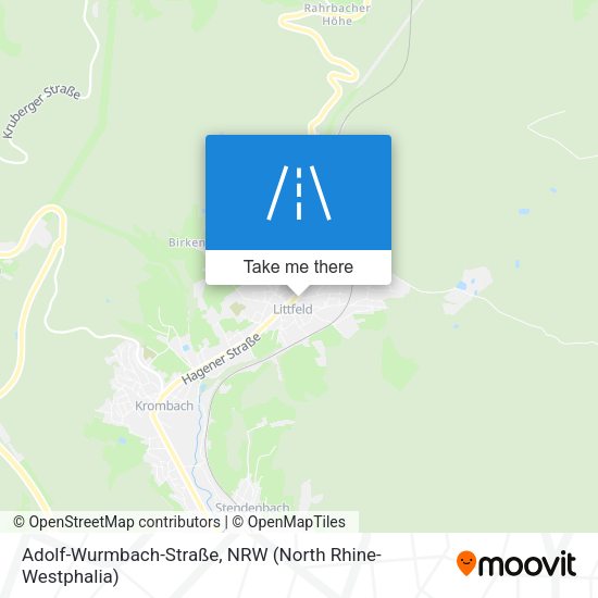 Adolf-Wurmbach-Straße map