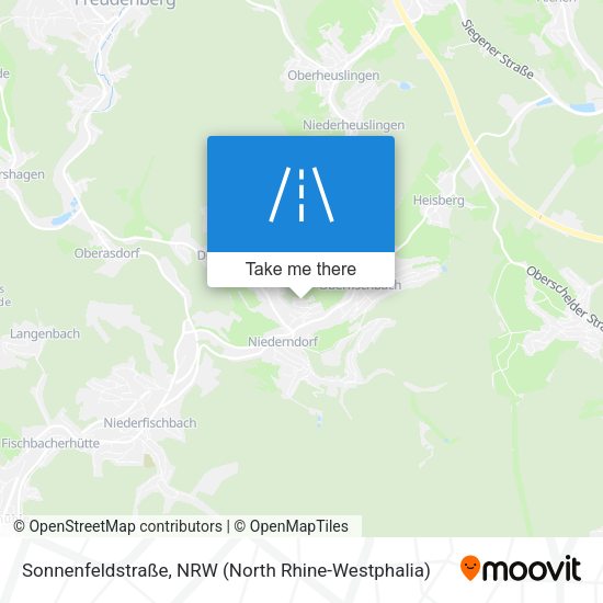 Sonnenfeldstraße map