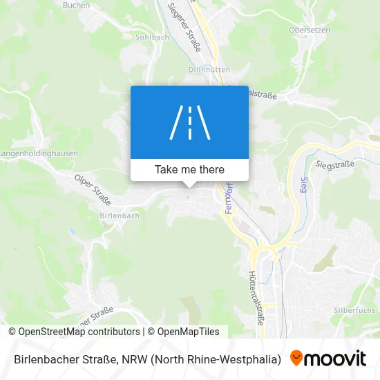 Birlenbacher Straße map