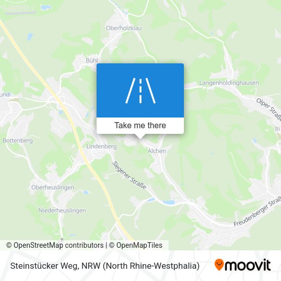 Steinstücker Weg map