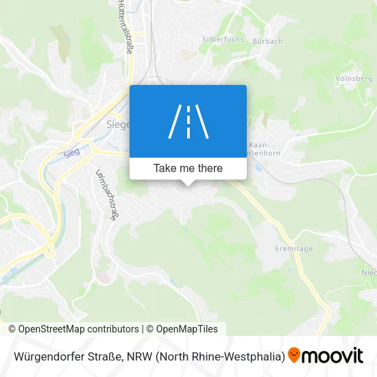 Карта Würgendorfer Straße