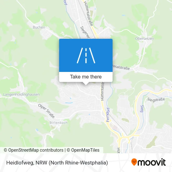 Карта Heidlofweg