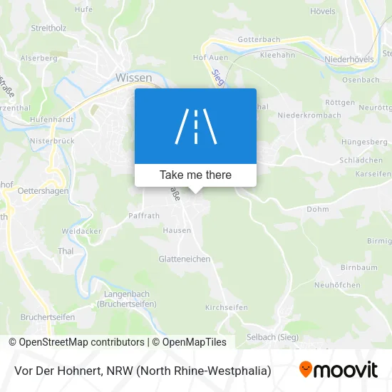 Карта Vor Der Hohnert