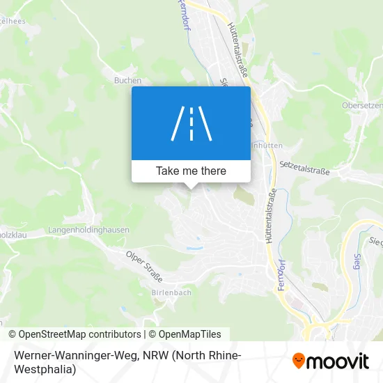 Карта Werner-Wanninger-Weg