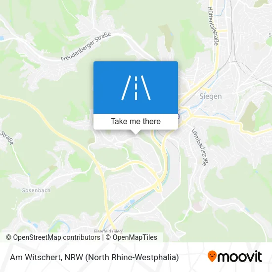 Карта Am Witschert