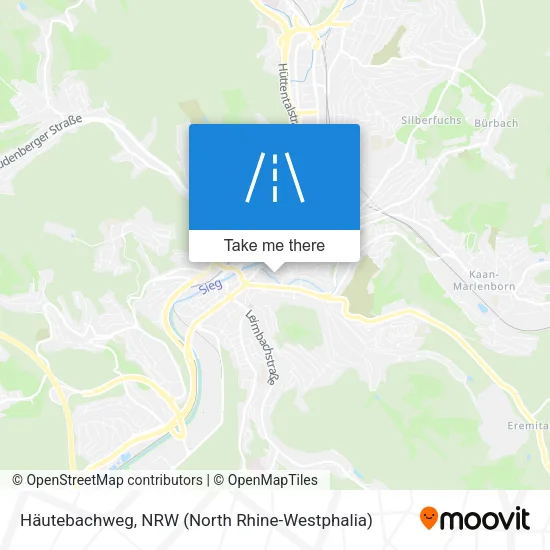 Карта Häutebachweg