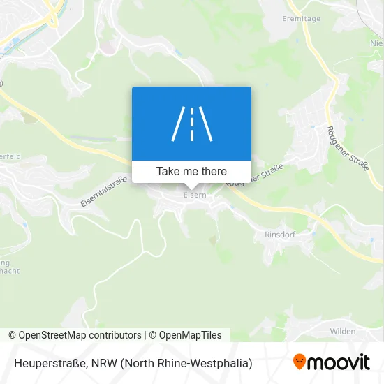 Карта Heuperstraße