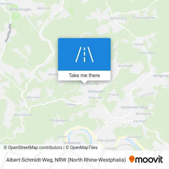 Albert-Schmidt-Weg map