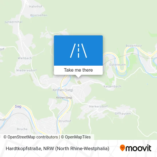Hardtkopfstraße map