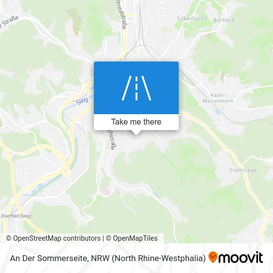 An Der Sommerseite map