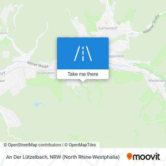 An Der Lützelbach map