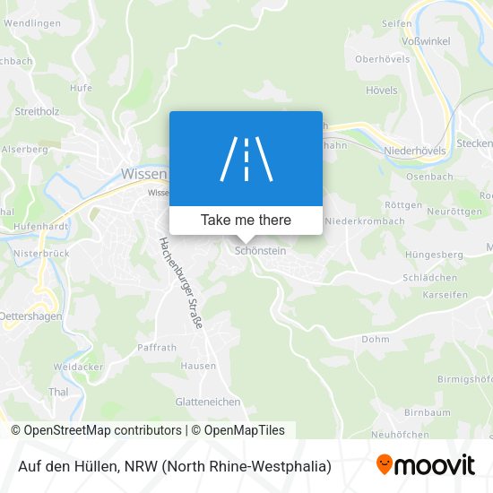 Auf den Hüllen map