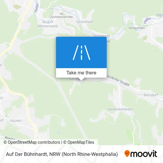 Карта Auf Der Bühnhardt