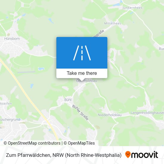 Zum Pfarrwäldchen map